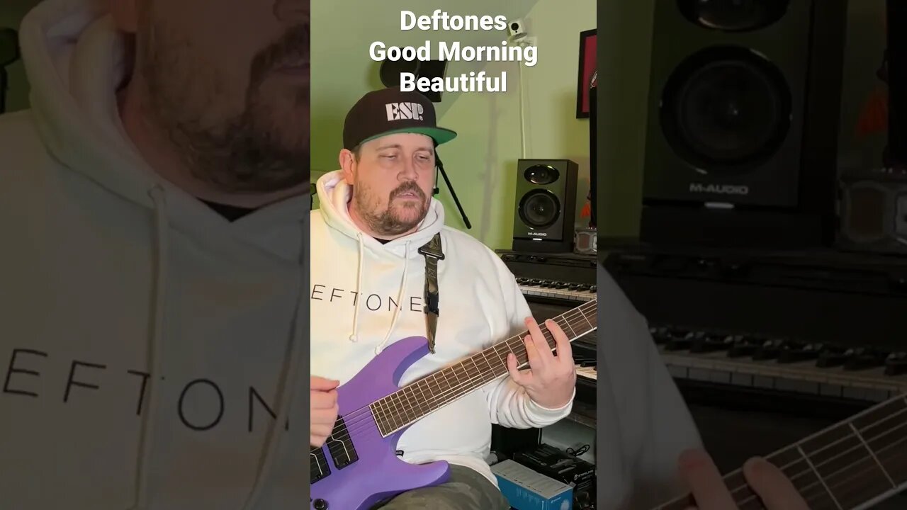 Deftones - Good Morning Beautiful Guitar Cover (Part 1) - ESP LTD Stephen Carpenter SC-607B