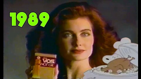 80's Thanksgiving Time Commercials "Get Ready For Channel 3" (1989) [WCAX TV]