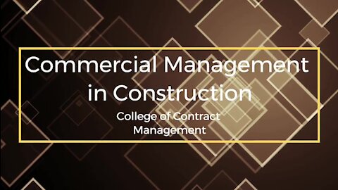 Commercial Management in Construction | Read Online