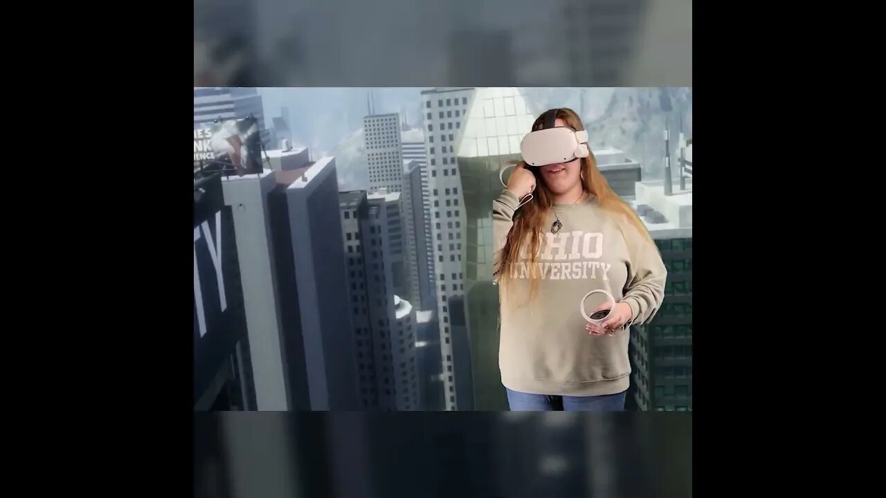I trick my Girlfriend into playing HORROR mode in Richie's Plank Experience in VR!