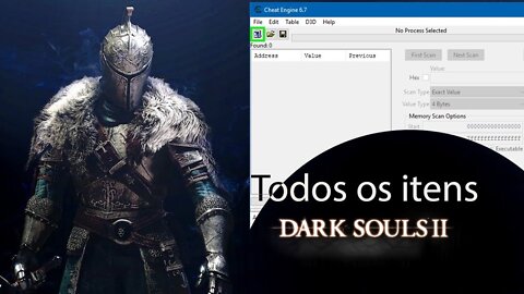 Como conseguir itens, souls, armas e armaduras no Dark Souls 2 Cheat Engine