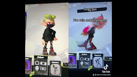 Splatoon Weapons Favourites