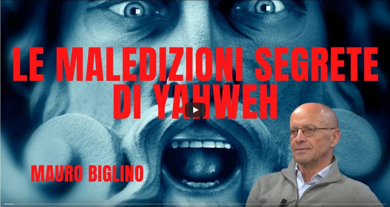 Mauro Biglino Le Maledizioni Segrete di Yahweh.