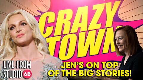 Psaki Is Always Following the BIG Stories Closely! (Crazy Town)