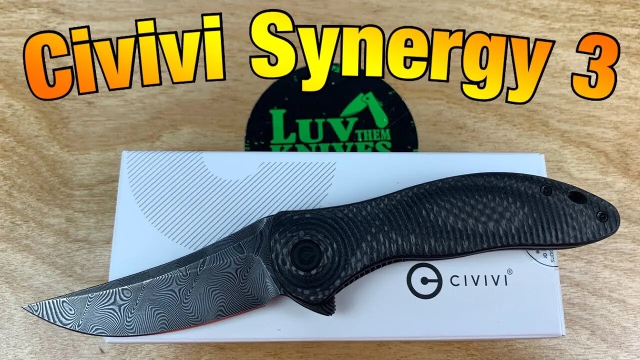 Civivi Synergy 3 /includes disassembly/ the affordable Synergy is now available !