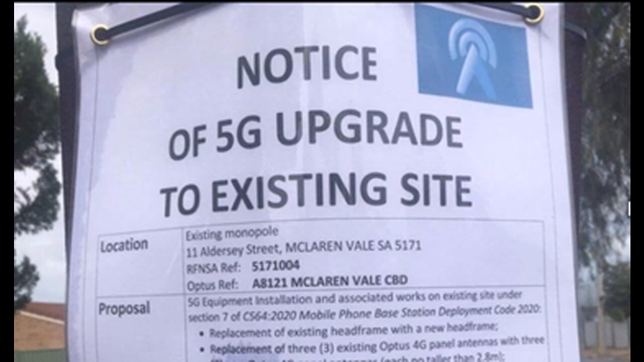 McLaren Vale - Update on 5G Technology and exposure limit determinations.