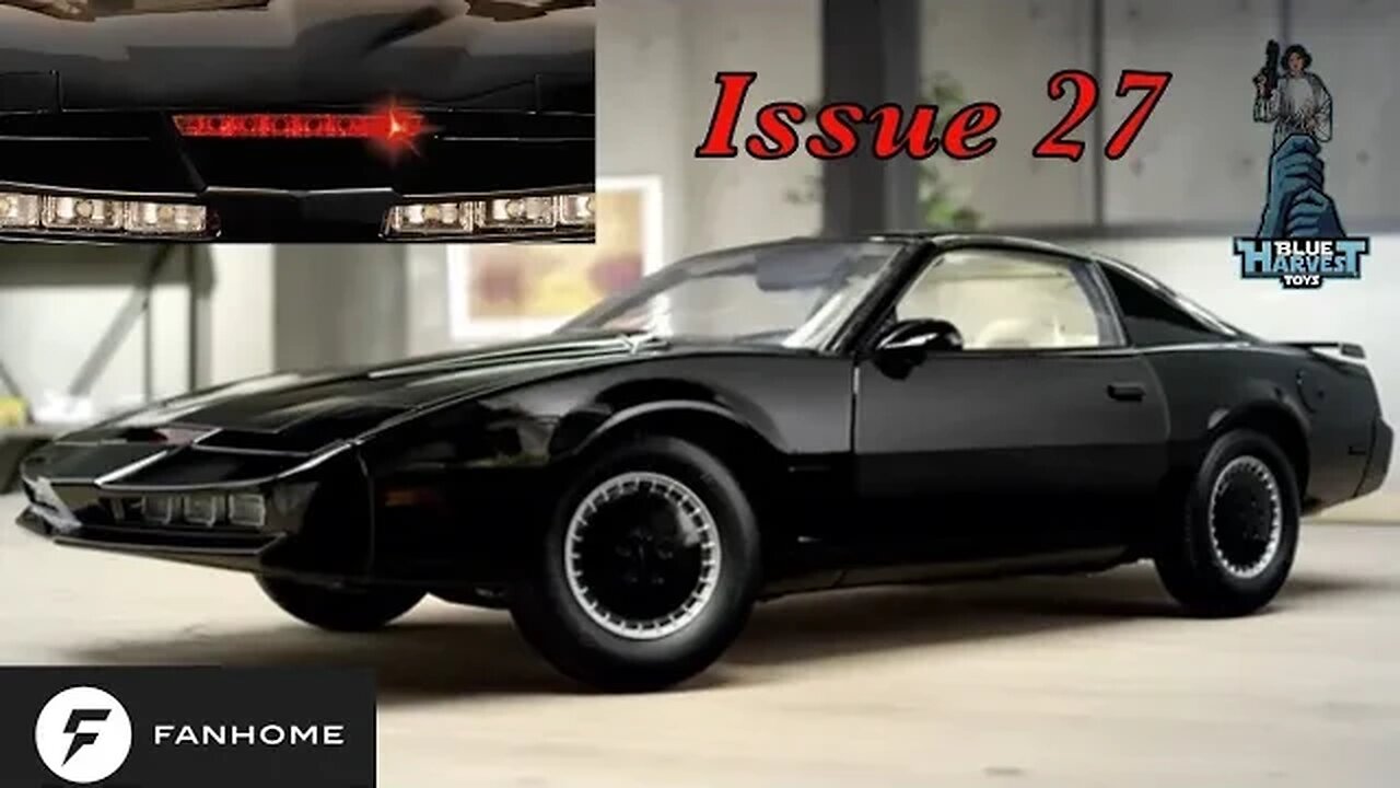 BUILDING THE KNIGHT RIDER K.I.T.T. ISSUE 27 #fanhome #knightrider