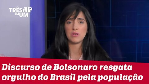 Bruna Torlay: Bolsonaro apresenta Brasil como um país vencedor na ONU