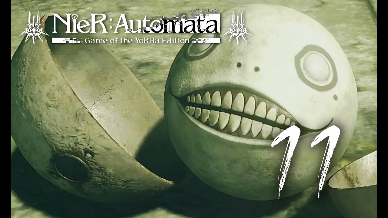 Forest Zone | Nier: Automata | Blind PS4 Gameplay 11 | SpliffyTV