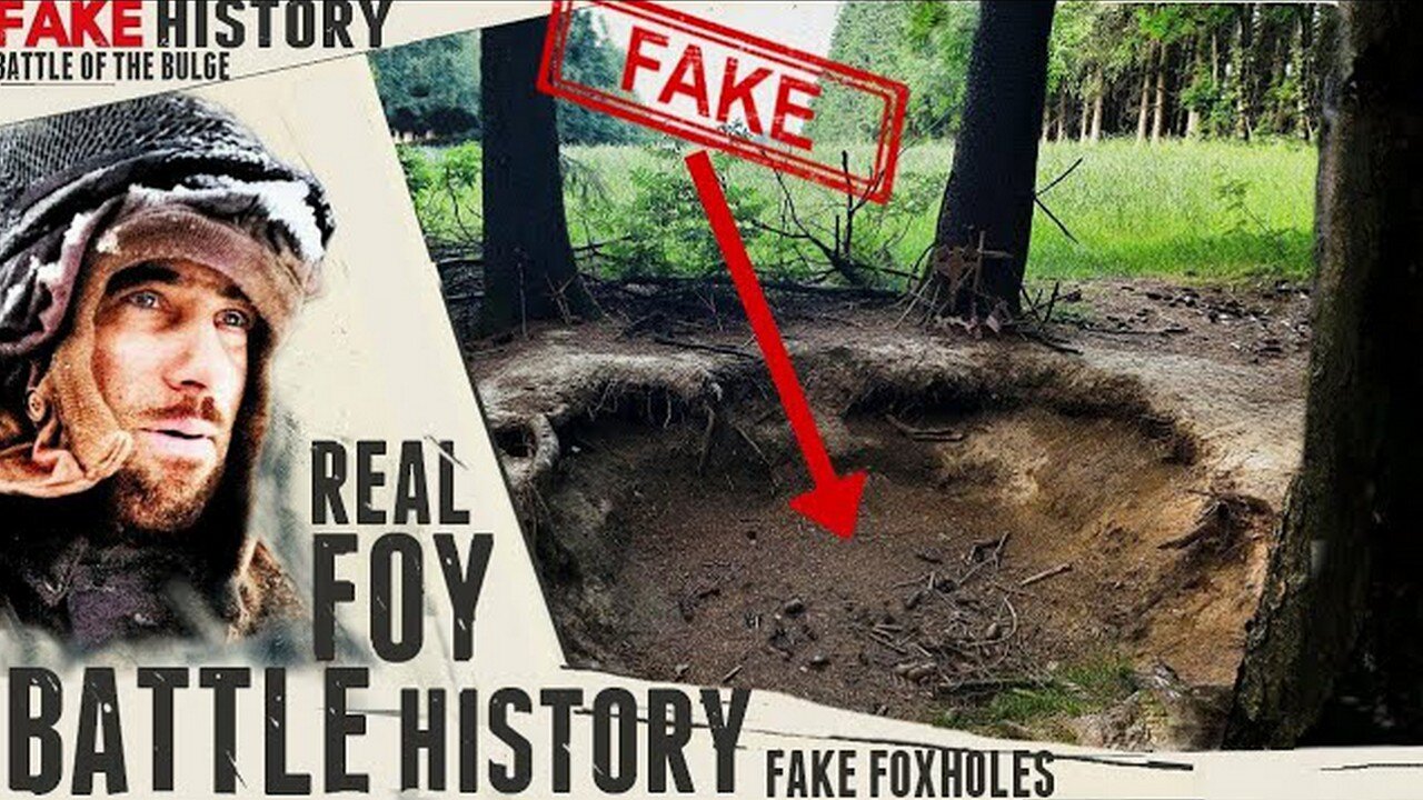 Fake Foxholes of Foy - Debunking the Narrative.