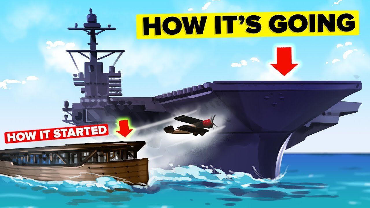 How Aircraft Carriers Evolved to be the Deadliest Weapons of War