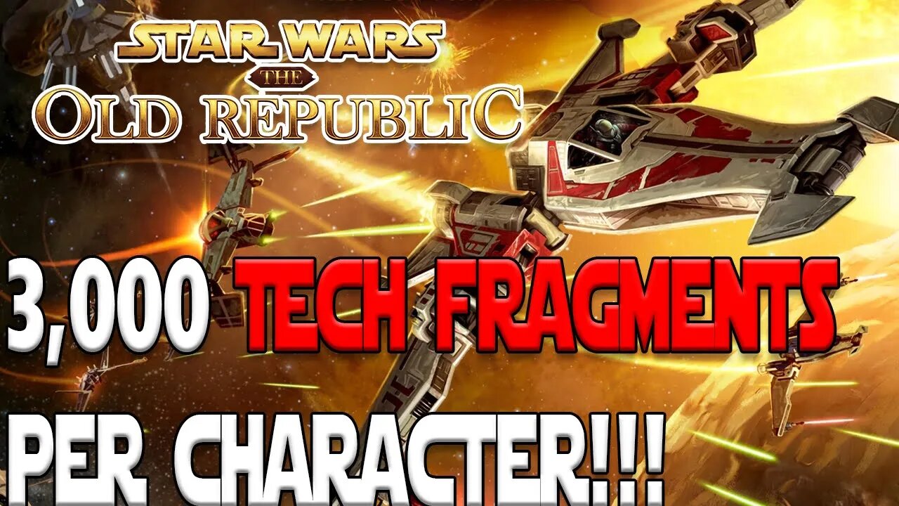 SWTOR 7.0 | How To Get THOUSANDS Of Tech Frags Easily