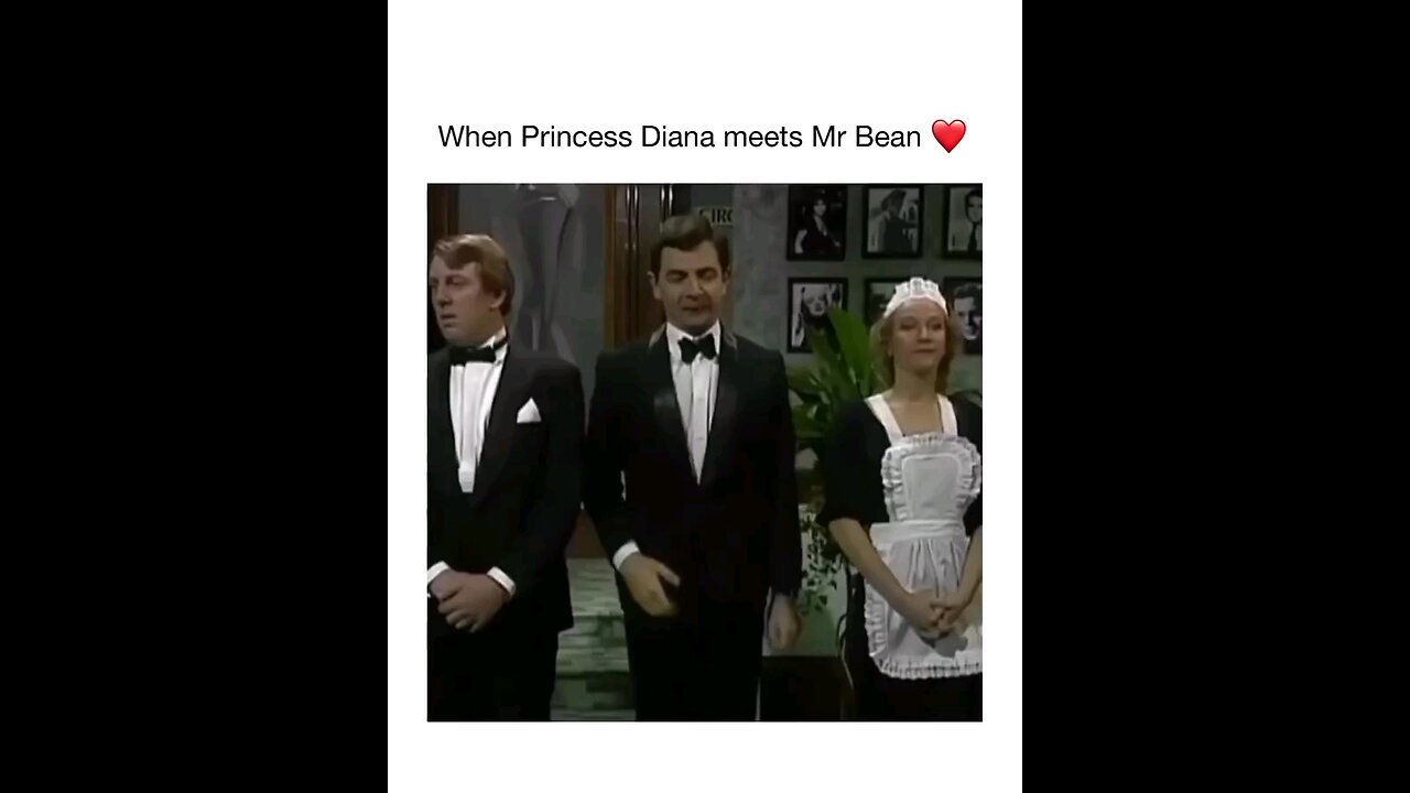 MR BEAN MEETS PRINCESS DIANA