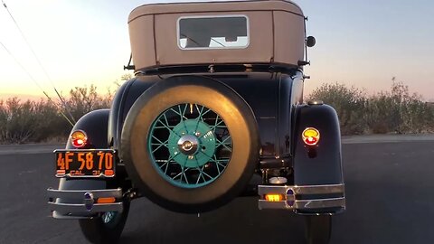 Period correct turn signals on a 1931 Ford Model A - Restored by Joe DIY @joe_diy