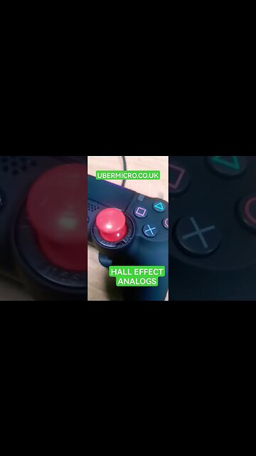 Hall Effect Analog Sticks Fitted to a SCUF Infinity PRO PS4 Controller #shorts