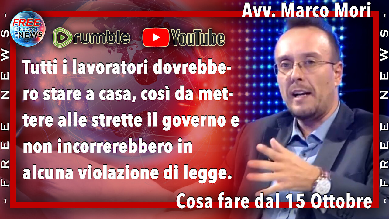 Avv. Marco Mori esemplare nella sua disamina.