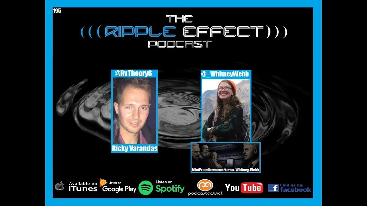 The Ripple Effect Podcast #195 (Whitney Webb | The Jeffrey Epstein Story)