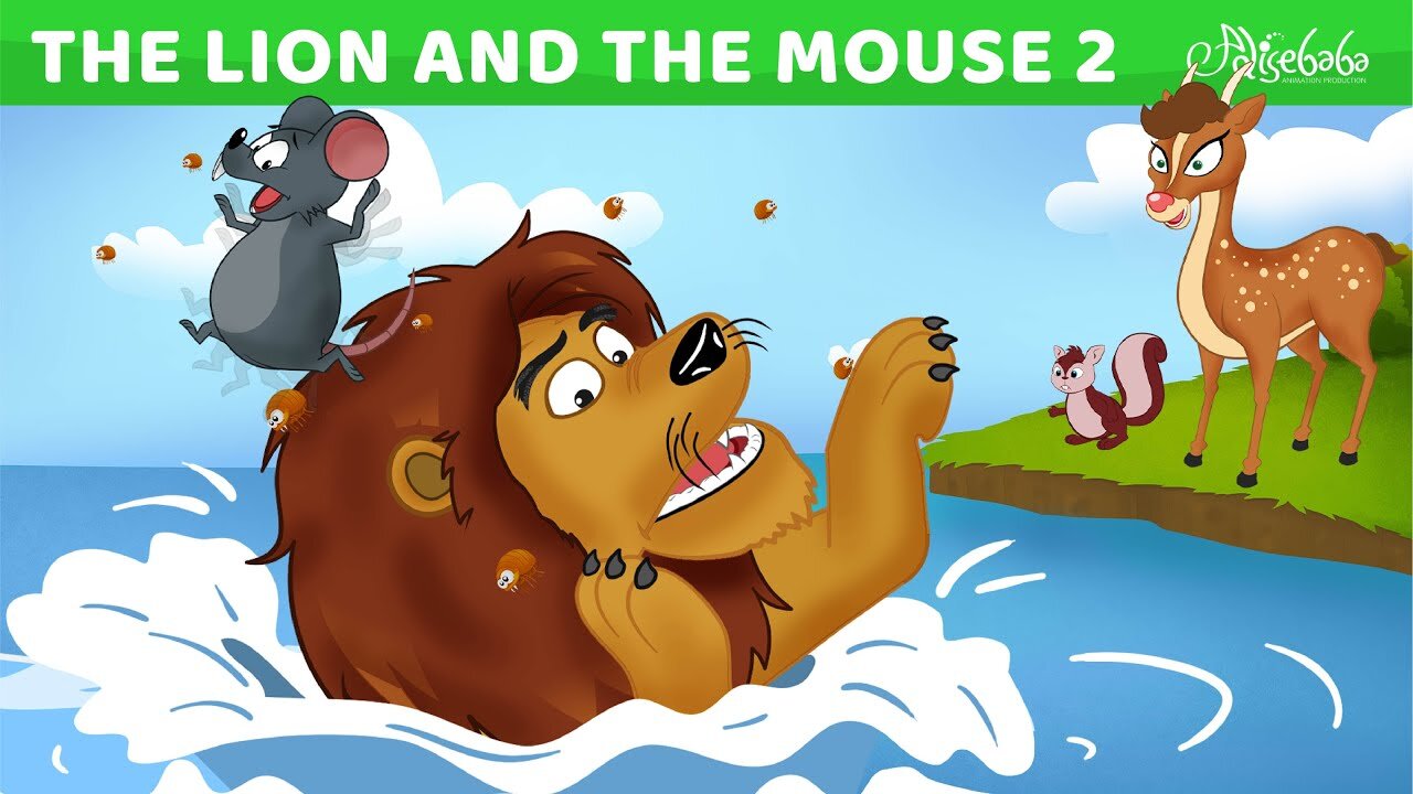 The Lion, The Mouse and The Sleepy Bear | Bedtime Stories for Kids