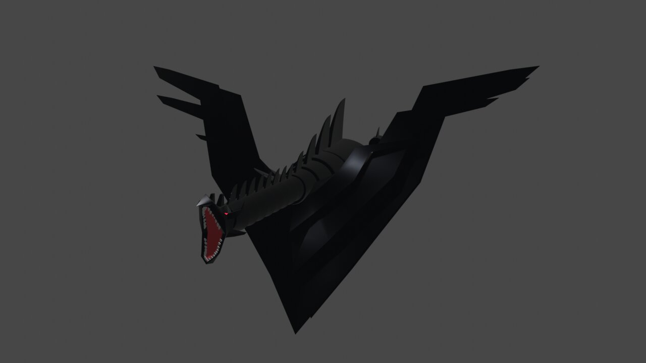 Blender Male Grindset - Red Eyes 3