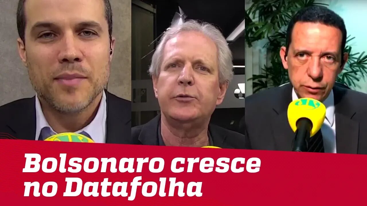 Bolsonaro tambem cresce no Datafolha