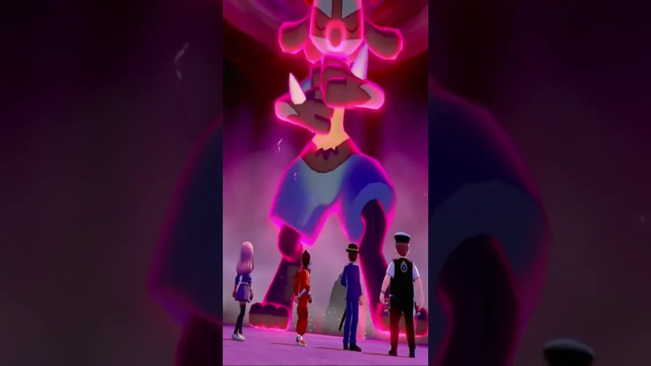 Pokémon Sword - Dynamax Lucario
