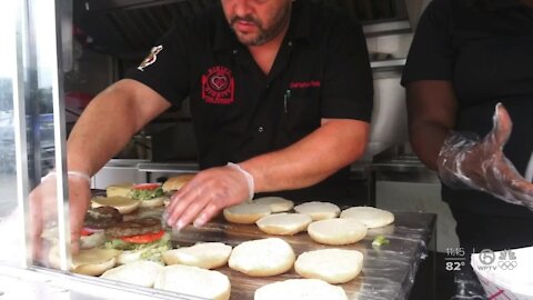 Vero Beach ministry brings food truck to help feed Surfside first responders