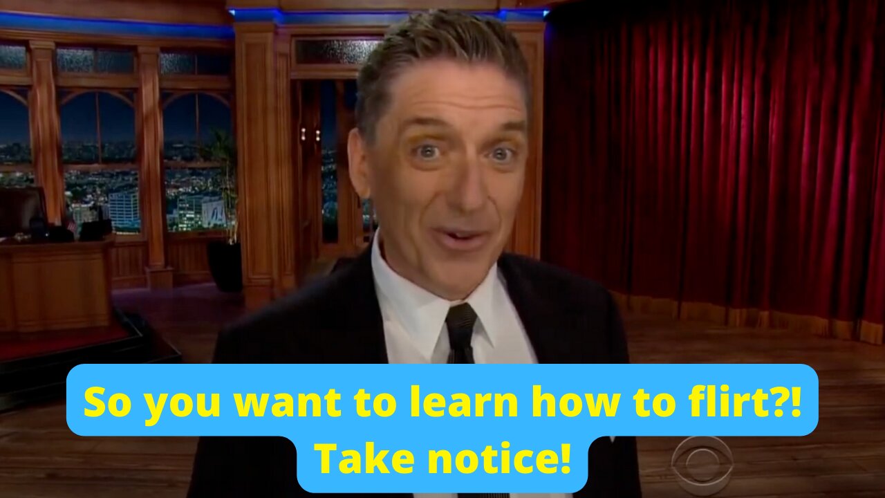 Flirting Masterclass with Craig Ferguson