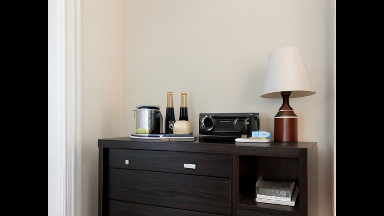 AI art: bedroom dresser bureau variation