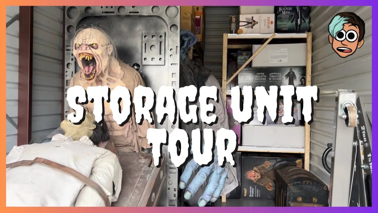 👻Storage Unit Tour! The Answer to the most popular question…🎃