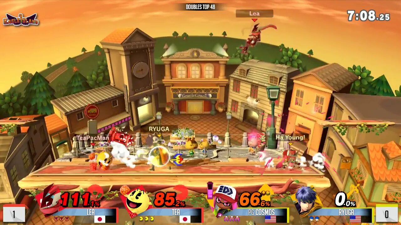 Lea & Tea vs. Cosmos & Ryuga - Doubles Top 48 - Frostbite 2019