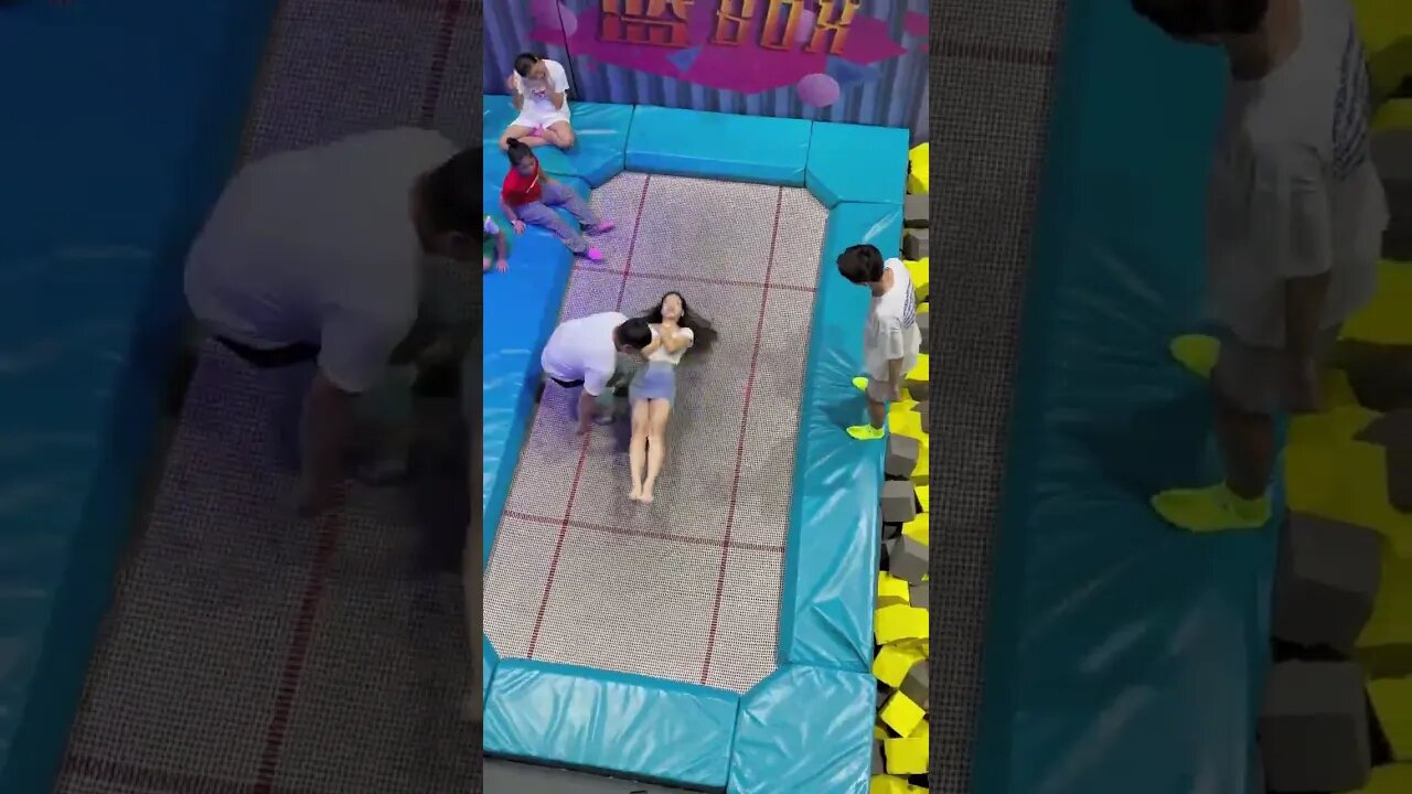 Best Funny videos 2022 😂 Trampoline Jumping #12 #shorts #poseitv
