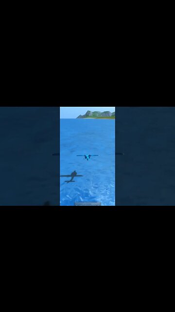 Flying PS-26 Directly over the Water | Turboprop Flight Simulator #shorts