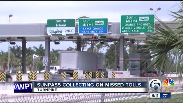 Delayed SunPass toll charges on Miami-Dade County roads