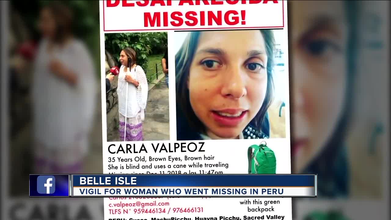 Prayer vigil held for Detroit woman missing in Peru