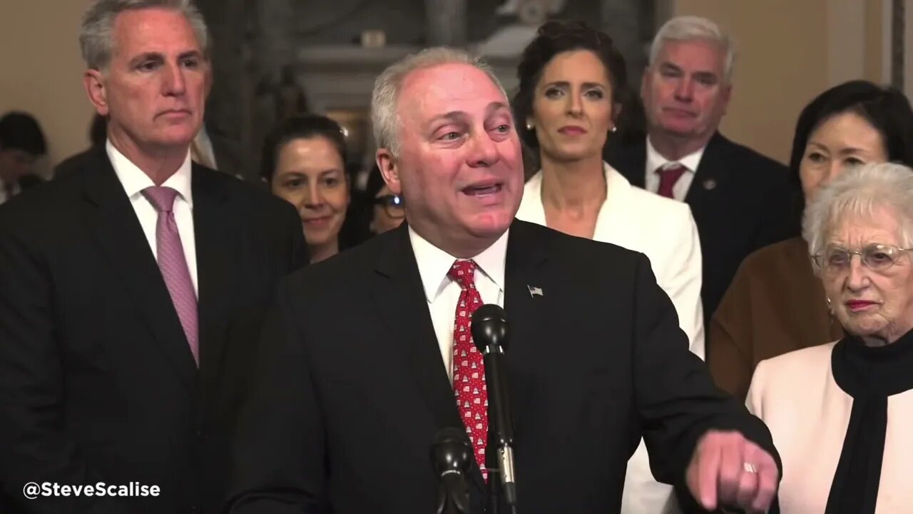 Majority Leader Steve Scalise Press Conference | March 24, 2023