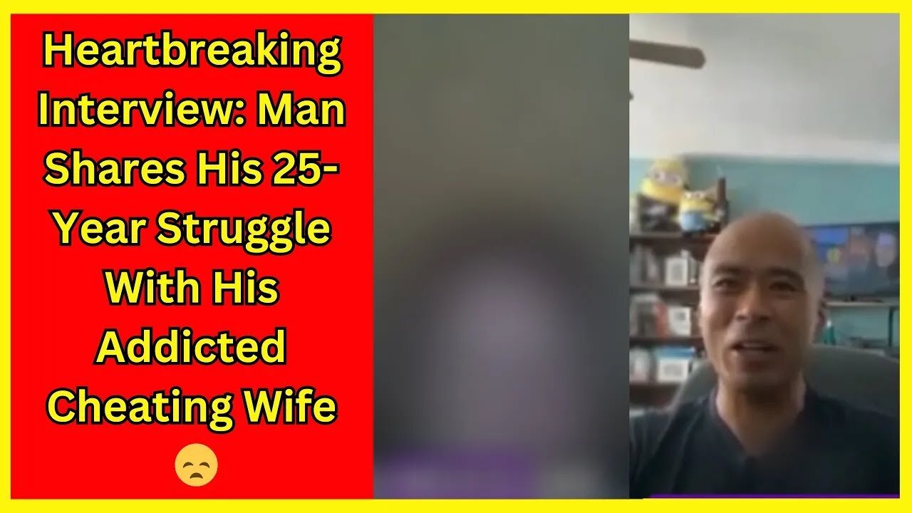 Interview wife cheating and became addict after all he did to try and help