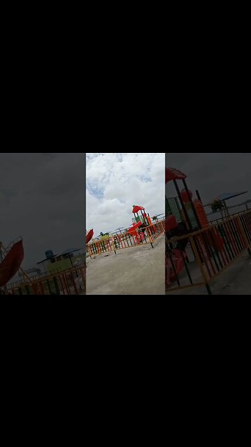 enjoying play ground #play #playing #loveplaying #slide