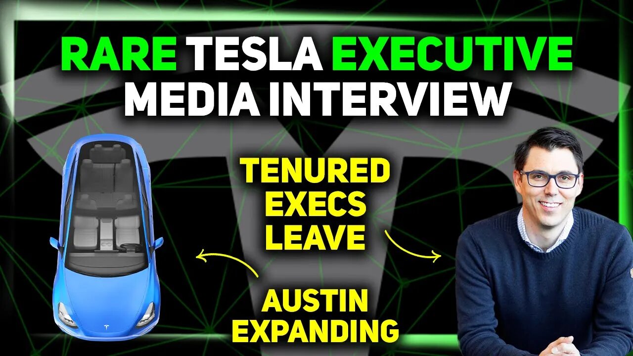 Rare Tesla Exec Interview / Giga Austin Files for Expansion / New Tesla Inventory ⚡️