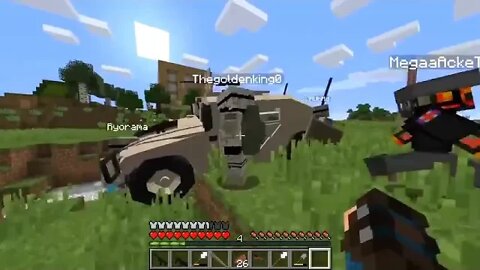 I Spent 100 Days on a WAR SMP SERVER in Minecraft