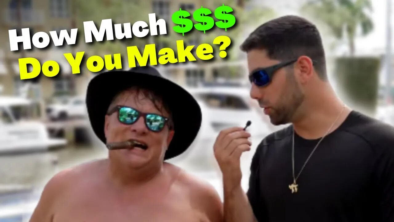 Asking Strangers Incomes in Ft. Lauderdale, Florida