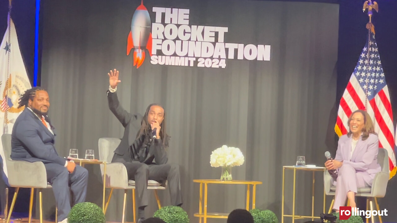 Quavo hosts The Rocket Foundation Summit with Vice President Kamala Harris