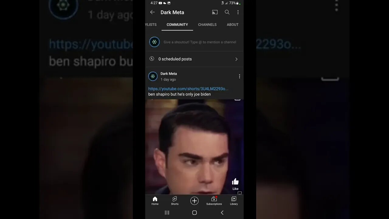 Crashed my Youtube app with a link?!