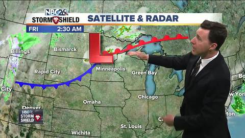 Michael Fish's NBC26 weather forecast