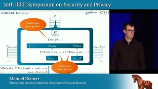 Privacy and Access Control for Outsourced Personal Records