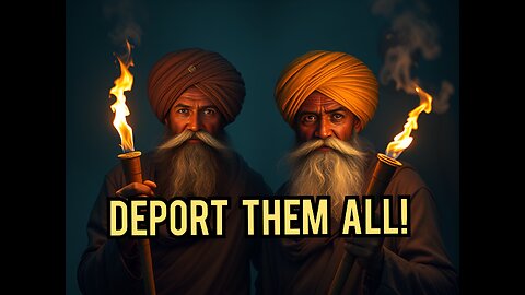Indian war on Canadian Soil, How to Deport Half your country in a week