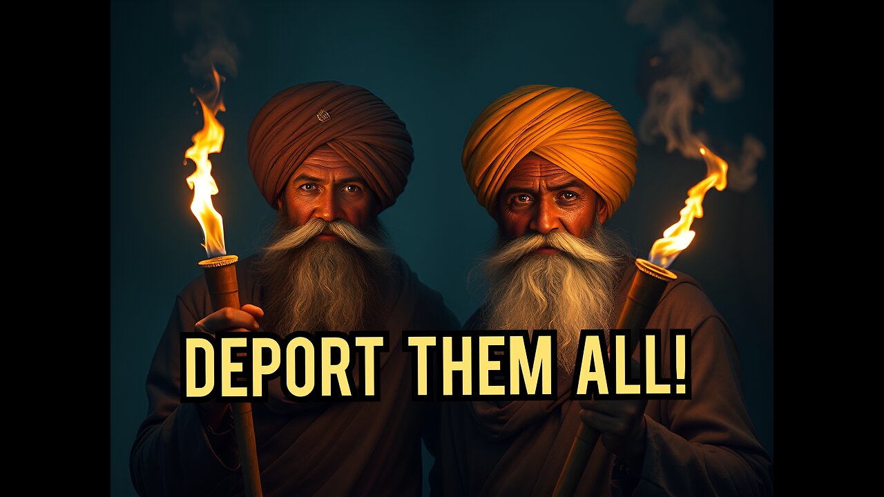 Indian war on Canadian Soil, How to Deport Half your country in a week