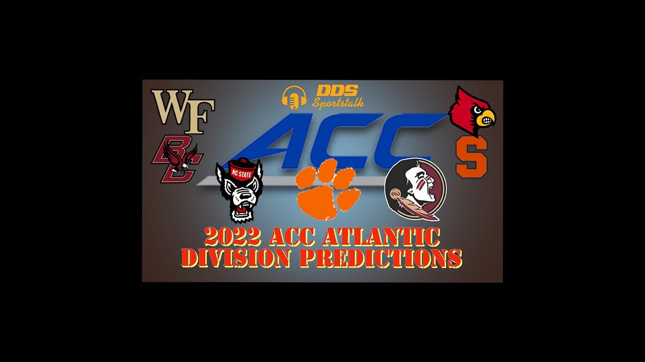 DDS Sportstalk: ACC Atlantic Division 2022 College Football Predictio