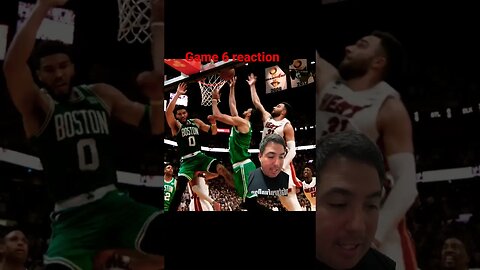 Game 6 reaction on Miami losing ! #shorts