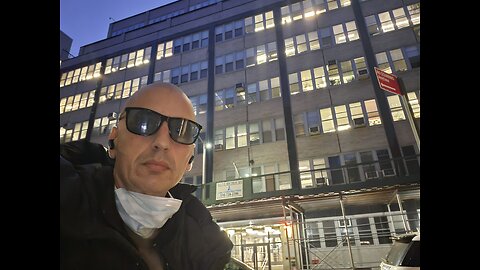 Going for a police report at the NYPD 13 Precinct.
