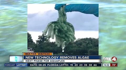 Aquaflex product removes toxic algae in Fort Myers